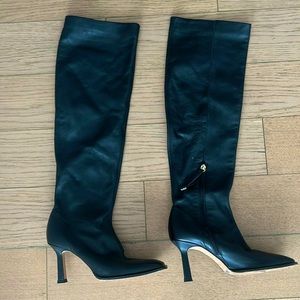 Zara tall boots size 38 worn once